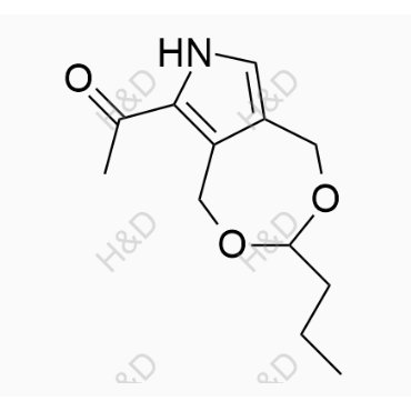 维生素B6杂质12,1-(3-propyl-5,7-dihydro-1H-[1,3]dioxepino[5,6-c]pyrrol-6-yl)ethanone