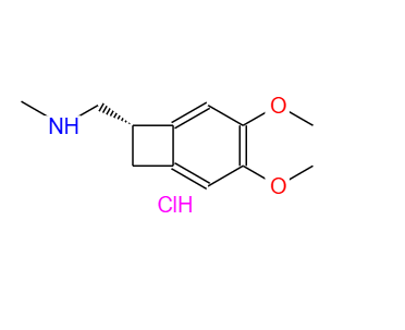 (1S)-4,5-二甲氧基-1-甲氨基甲基-苯并環(huán)丁烷鹽酸鹽,(1S)-4,5-Dimethoxy-1-[(methylamino)methyl]benzocyclobutane hydrochloride