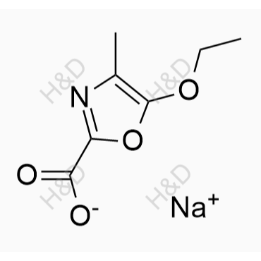 維生素B6雜質(zhì)19（鈉鹽）,sodium 5-ethoxy-4-methyloxazole-2-carboxylate