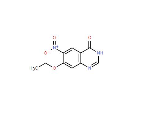 6-硝基-7-乙氧基喹唑啉-4(3H)-酮,4(3H)-Quinazolinone, 7-ethoxy-6-nitro-