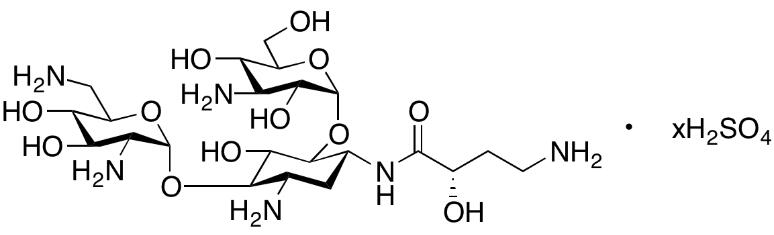 硫酸阿米卡星B(阿米卡星EP雜質(zhì)H),Amikacin B Sulfate (Amikacin EP Impurity H Sulfate)