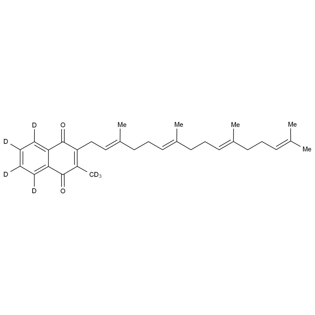 甲萘醌4-d7（順反異構(gòu)體混合物）,Menaquinone 4-d7 (Mixture of cis-trans isomers)