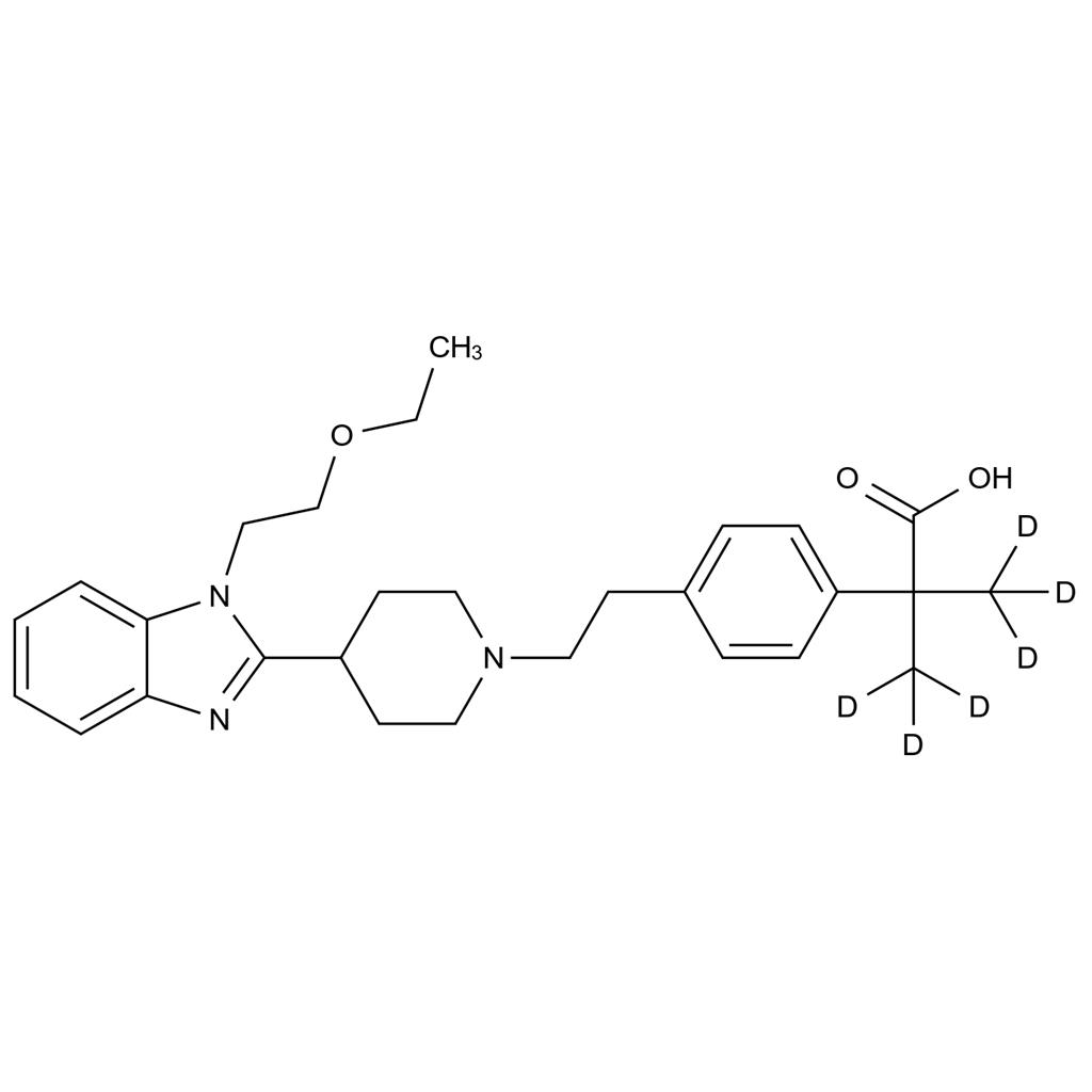 比拉斯汀-d6,Bilastine-d6