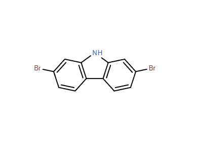 2,7-二溴咔唑,2,7-DIBROMO-9H-CARBAZOLE