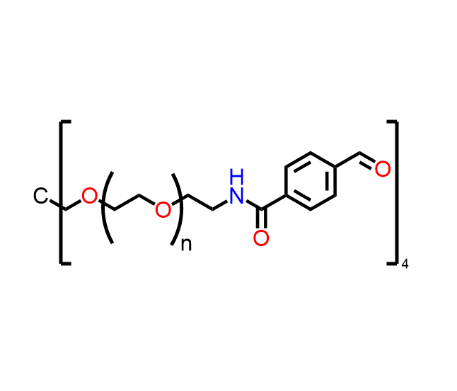 四臂聚乙二醇(4-甲?；?苯甲酰胺),4-arm-PEG-DF