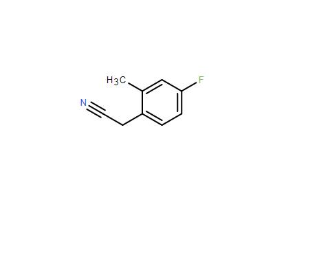 4-氟-2-甲基苯乙腈,Benzeneacetonitrile, 4-fluoro-2-methyl- (9CI)