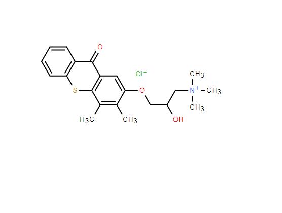 (3-(3,4-二甲基-9-氧-9H-硫雜環(huán)-2-基氧基)-2-OH-丙基)三氨基氯,3-(3,4-dimethyl-9-oxothioxanthen-2-yl)oxy-2-hydroxypropyl]-trimethylazanium,chloride