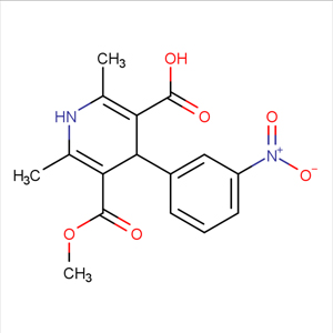(R)-(-)-1,4-二氫-2,6-二甲基-4-(3-硝基苯基)-3,5-吡啶二甲酸單甲酯,(R)-(-)-1,4-Dihydro-2,6-dimethyl-4-(3-nitrophenyl)-3,5-pyridinedicarboxylic Acid Monomethyl Ester