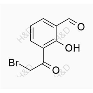 沙丁胺醇雜質(zhì)42,3-(2-bromoacetyl)-2-hydroxybenzaldehyde