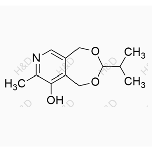 3-isopropyl-8-methyl-1,5-dihydro-[1,3]dioxepino[5,6-c]pyridin-9-ol	维生素B6杂质3	1622-67-9