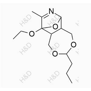 9-ethoxy-8-methyl-3-propyl-1,5,5a,6,9,9a-hexahydro-6,9-epoxy[1,3]dioxepino[5,6-c]pyridine	维生素B6杂质8	1385767-85-0