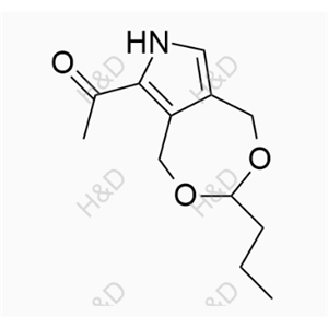 1-(3-propyl-5,7-dihydro-1H-[1,3]dioxepino[5,6-c]pyrrol-6-yl)ethanone	维生素B6杂质12