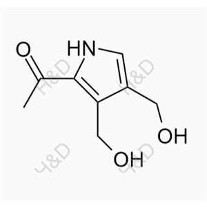 1-(3,4-bis(hydroxymethyl)-1H-pyrrol-2-yl)ethanone	维生素B6杂质13