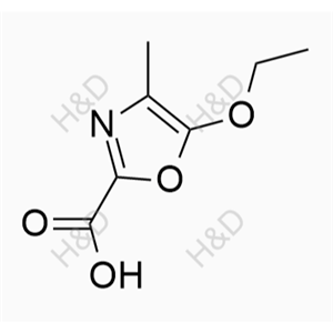 5-ethoxy-4-methyloxazole-2-carboxylic acid	維生素B6雜質(zhì)19	23429-05-2