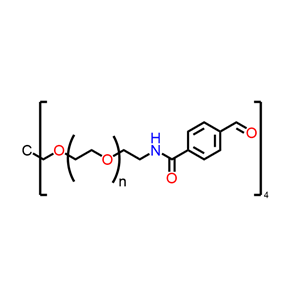 四臂聚乙二醇(4-甲酰基-苯甲酰胺)