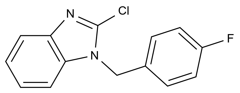 1-(4-氟芐基)-2-氯苯并咪唑,2-Chloro-1-(4-fluorobenzyl)benzimidazole