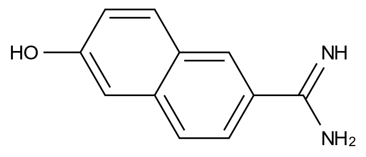 6-Hydroxy-2-naphthimidamide