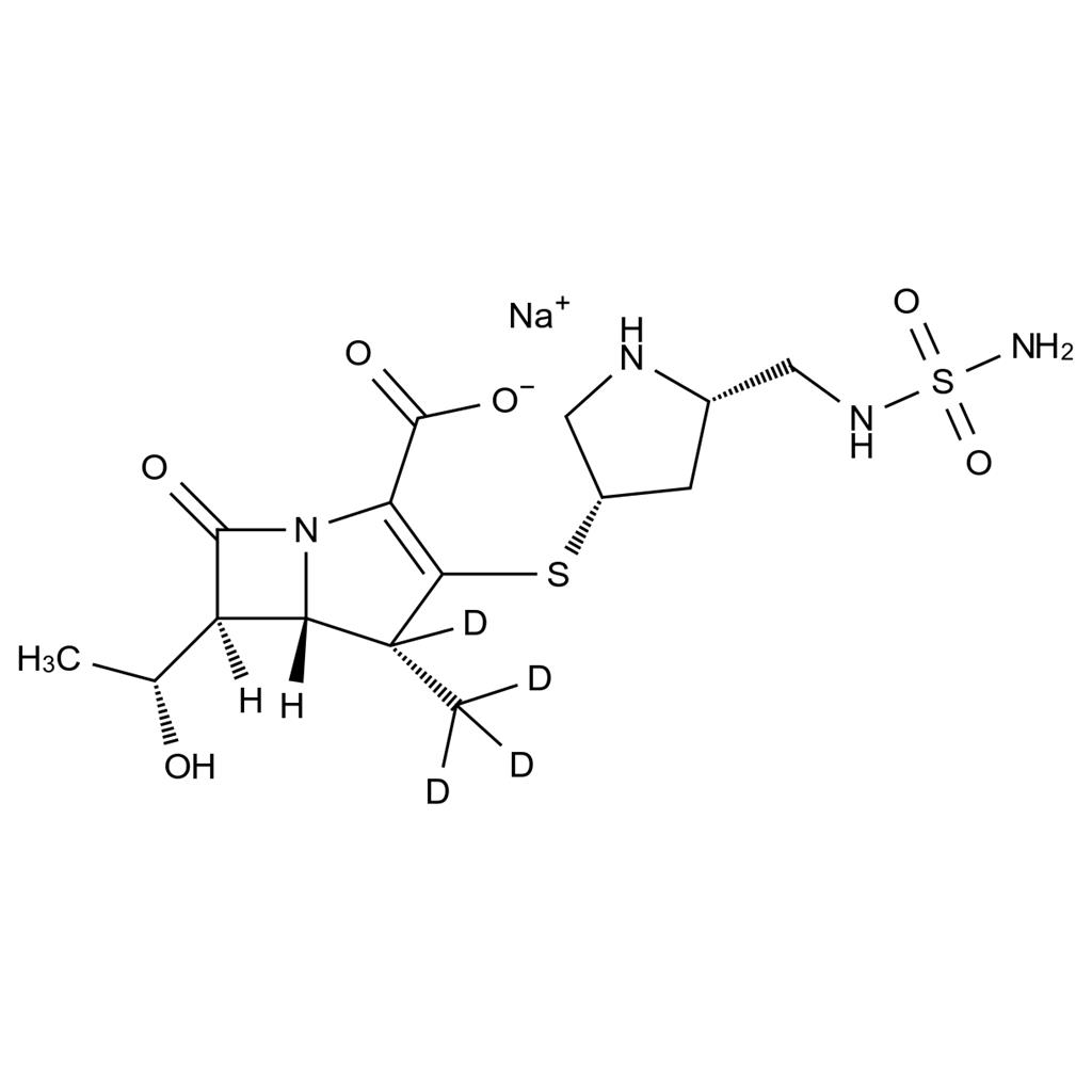 多尼培南-d4鈉鹽,Doripenem-d4 Sodium Salt