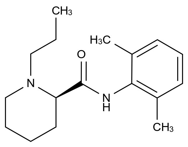 羅哌卡因EP雜質(zhì)G（（R）-羅哌卡因）,Ropivacaine EP Impurity G ((R)-Ropivacaine)