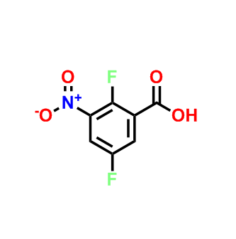 2,5-二氟-3-硝基苯甲酸,2,5-Difluoro-3-nitrobenzoic acid