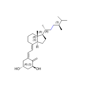 度骨化醇雜質04,(1R,3S,Z)-5-(2-((1R,3aS,7aR,E)-1-((2R,5S)-5,6-dimethylheptan-2-yl)-7a-methyloctahydro-4H-inden-4-ylidene)ethylidene)-4-methylenecyclohexane-1,3-dio