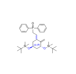 度骨化醇雜質(zhì)18,((E)-2-((3R,5S)-3,5-bis((tert-butyldimethylsilyl)oxy)-2-methylenecyclohexylidene)ethyl)diphenylphosphine oxide