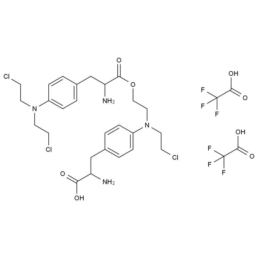 rac-美法侖EP雜質(zhì)G 二三氟乙酸酯,Rac-Melphalan EP Impurity G Ditrifluoroacetate (Rac-Melphalan Dimer Ditrifluoroacetate)