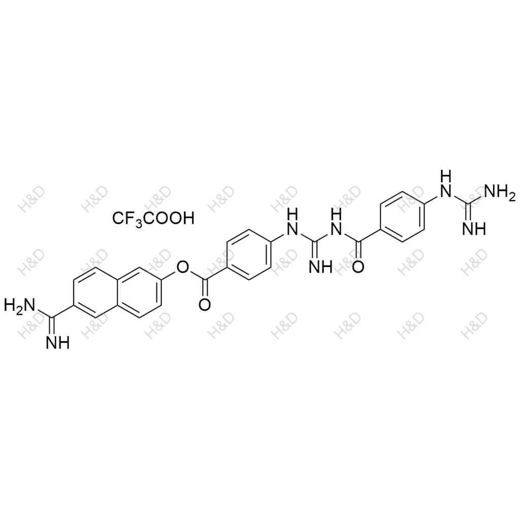 萘莫司他雜質(zhì)12（三氟乙酸鹽）,Nafamostat Impurity 12(Trifluoroacetate)