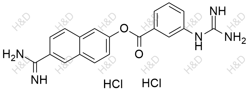 萘莫司他雜質(zhì)3(雙鹽酸鹽),Nafamostat Impurity 3(Dihydrochloride)