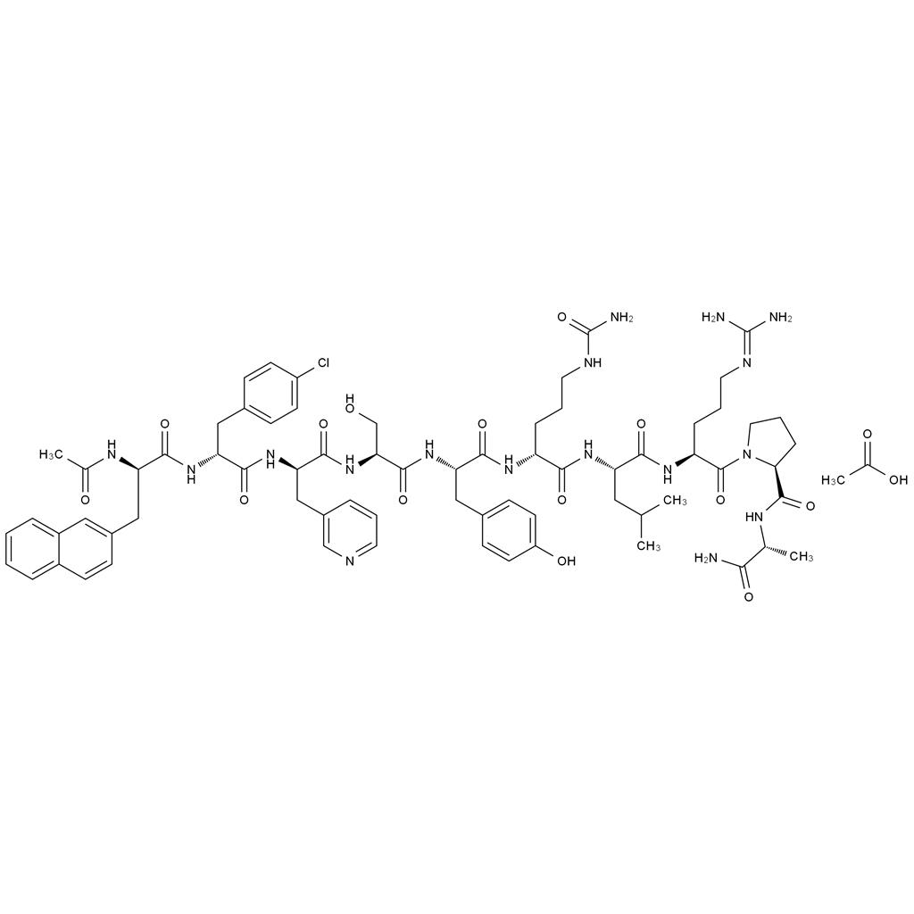 醋酸西曲瑞克,Cetrorelix acetate