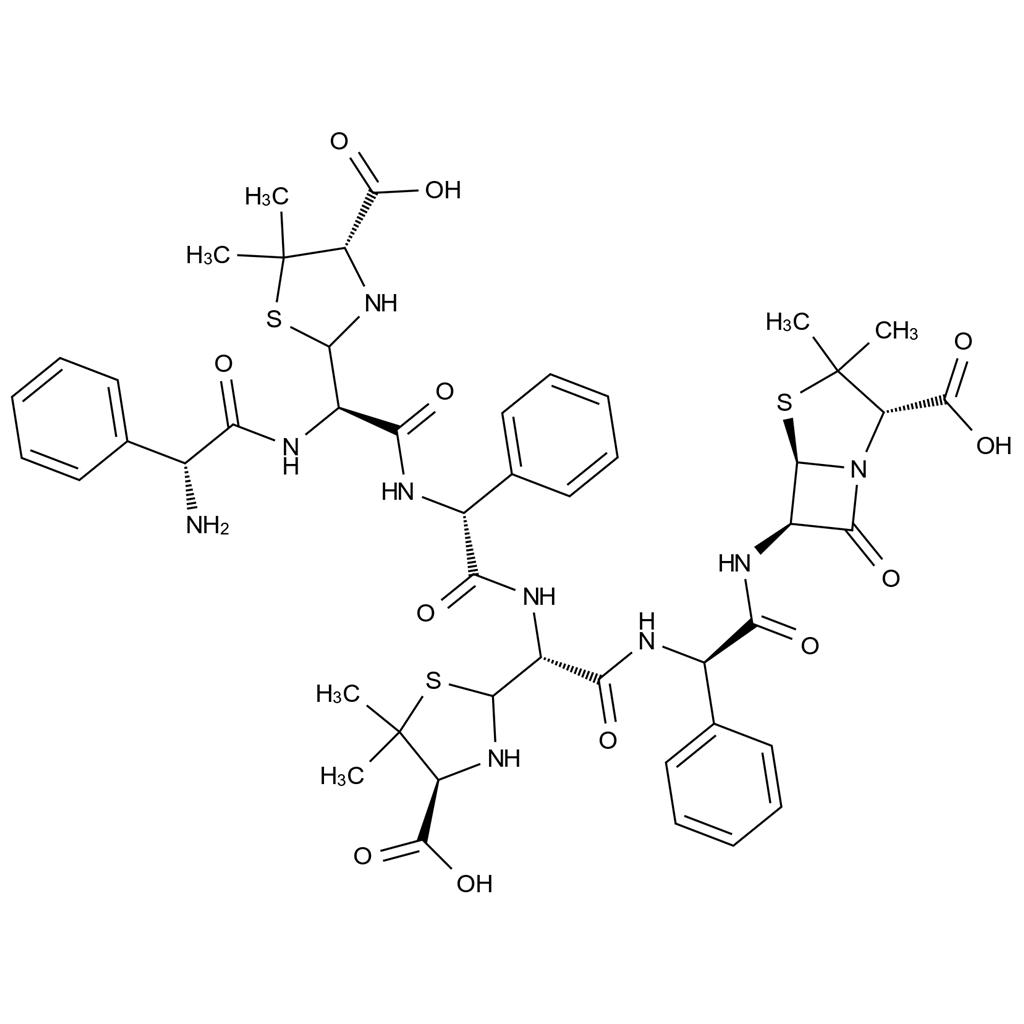 氨苄青霉素寡聚体 1（三聚体）,Ampicillin oligomer 1 (trimer)