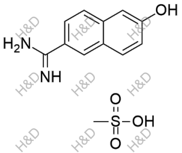 萘莫司他雜質(zhì)16(甲磺酸鹽),Nafamostat Impurity 16(Mesylate)