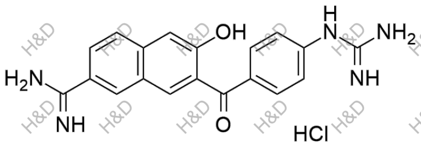 萘莫司他雜質(zhì)32(鹽酸鹽),Nafamostat Impurity 32(Hydrochloride)