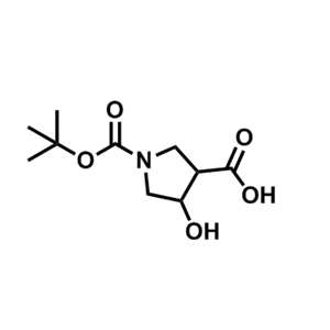 1-(叔丁氧基羰基)-4-羥基吡咯烷-3-羧酸,1-(tert-Butoxycarbonyl)-4-hydroxypyrrolidine-3-carboxylic acid