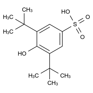 CATO_3,5-二叔丁基-4-羥基苯磺酸_25679-39-4_97%