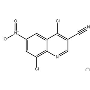  4,8-二氯-6-硝基喹啉-3-甲腈