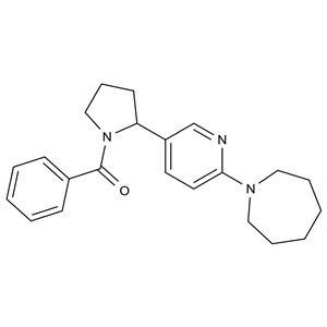 (2-(6-(氮雜環(huán)庚烷-1-基)吡啶-3-基)吡咯烷-1-基)(苯基)甲酮,(2-(6-(Azepan-1-yl)pyridin-3-yl)pyrrolidin-1-yl)(phenyl)methanone