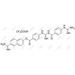 萘莫司他雜質(zhì)12（三氟乙酸鹽）,Nafamostat Impurity 12(Trifluoroacetate)