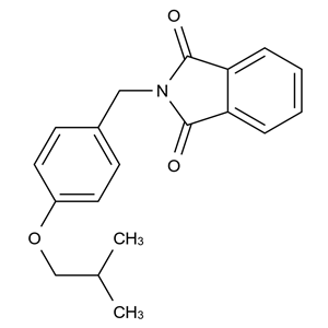 CATO_2-（4-異丁氧基芐基）異吲哚啉-1,3-二酮_21244-29-1_97%