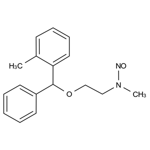 N-亞硝基去甲基鄰苯海拉明,N-methyl-N-(2-(phenyl(o-tolyl)methoxy)ethyl)nitramide