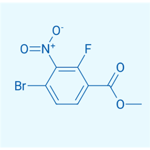 4-溴-2-氟-3-硝酸苯甲酸甲酯,4-Bromo-2-fluoro-3-nitrobenzoate methyl ester