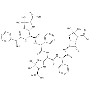 氨芐青霉素寡聚體 1（三聚體）,Ampicillin oligomer 1 (trimer)