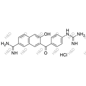 萘莫司他雜質(zhì)32(鹽酸鹽),Nafamostat Impurity 32(Hydrochloride)