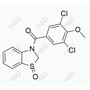 多替諾德雜質(zhì)36,(3,5-dichloro-4-methoxyphenyl)(1-oxidobenzo[d]thiazol-3(2H)-yl)methanone