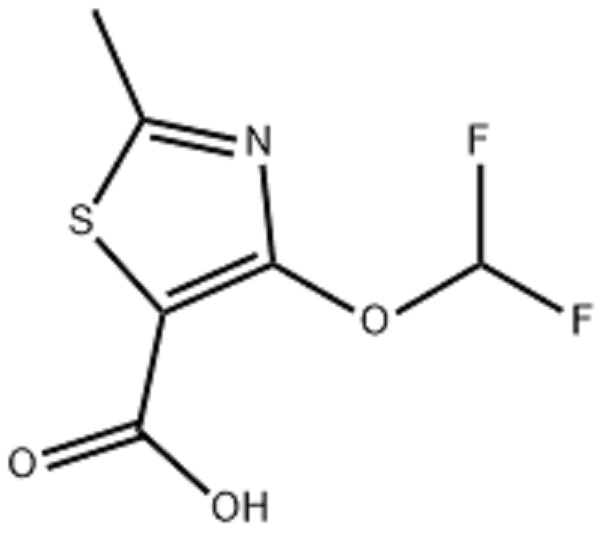 4-(二氟甲氧基)-2-甲基噻唑-5-羧酸,4-Difluoromethoxy-2-methyl-thiazole-5-carboxylic acid