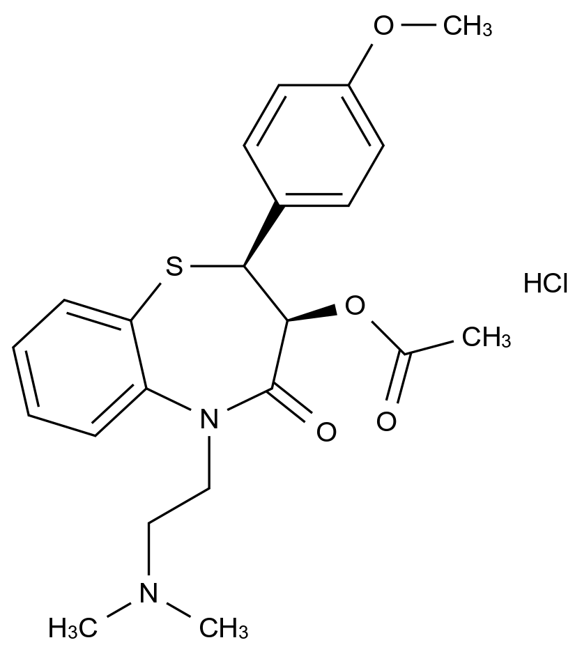 (2S-trans)-Diltiazem Hydrochloride