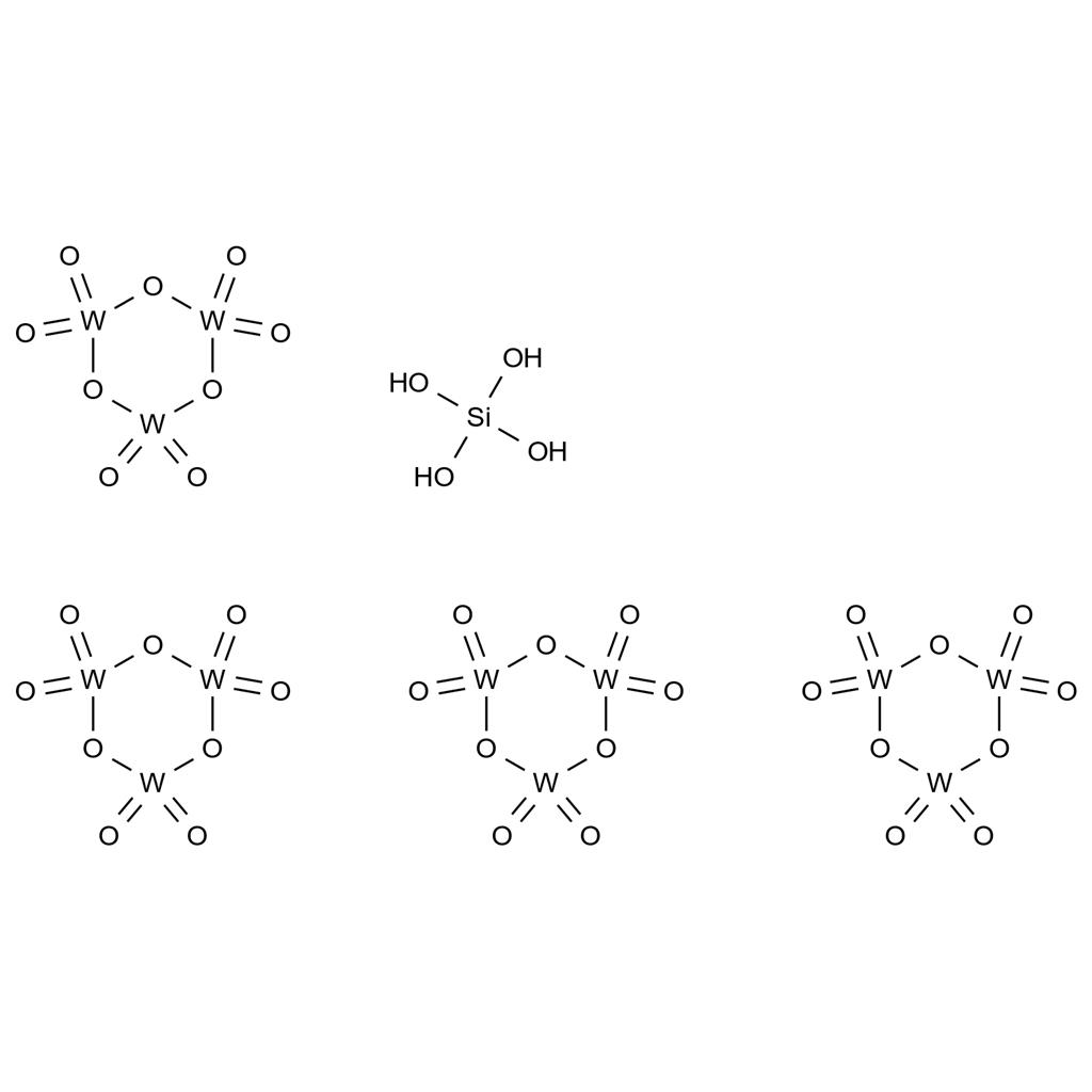 11130-20-4
silicic acid; tetrakis(tungsten oxide)