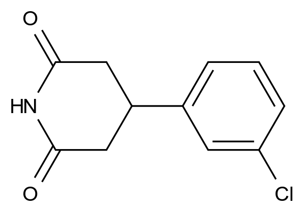 4-（3-氯苯基）哌啶-2,6-二酮,4-(3-Chlorophenyl)piperidine-2,6-dione