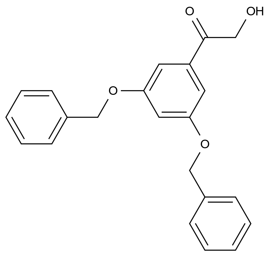 1-(3,5-Bis(benzyloxy)phenyl)-2-hydroxyethan-1-one