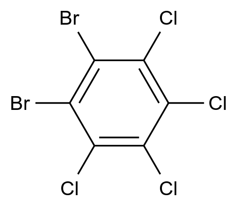 1,2-dibromo-3,4,5,6-tetrachlorobenzene,1,2-dibromo-3,4,5,6-tetrachlorobenzene